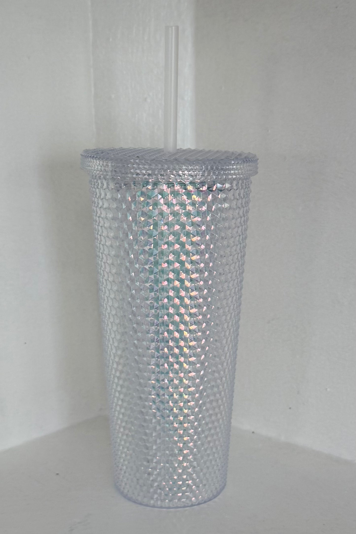 TUMBLER WITH LID/STRAW-20 OUNCES
