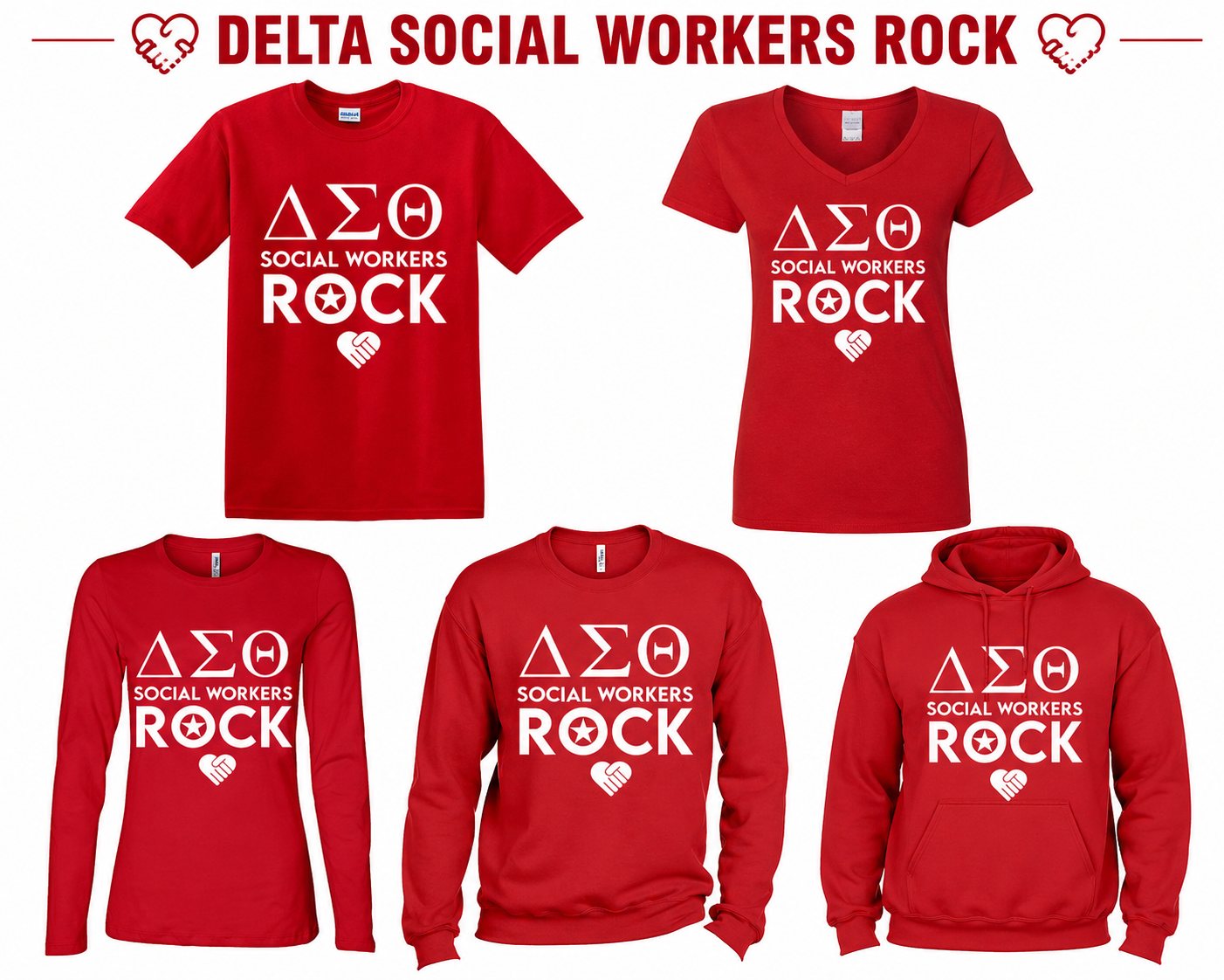 DST-DELTA SOCIAL WORKERS ROCK-APPAREL