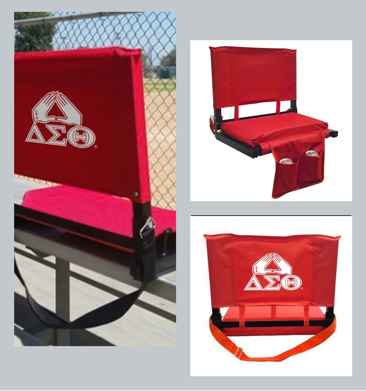 DST-DELTA STADIUM CHAIR-(PRE-ORDER THAT STARTS SHIPPING 3/30/2025)