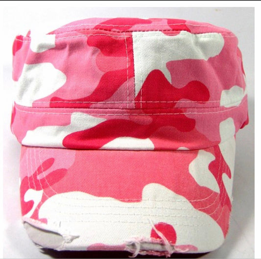 BREAST CANCER AWARENESS CAMOFLAUGE CAP